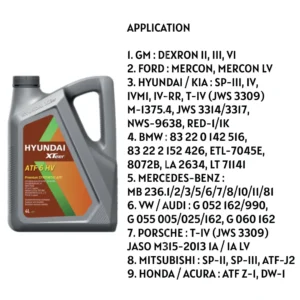 Hyundai xteer ATF6HV img3