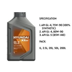 Hyundai xteer gear oil img 3